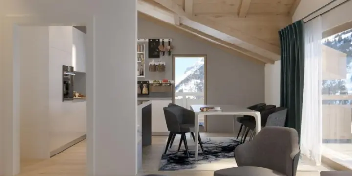 Magnifique appartement en attique à vendre sur plans.