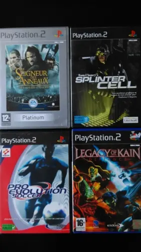 A vendre jeux PS2 en pafait état de fonctionnement! à Neuchâtel