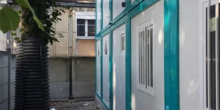 Base de vie modulaire