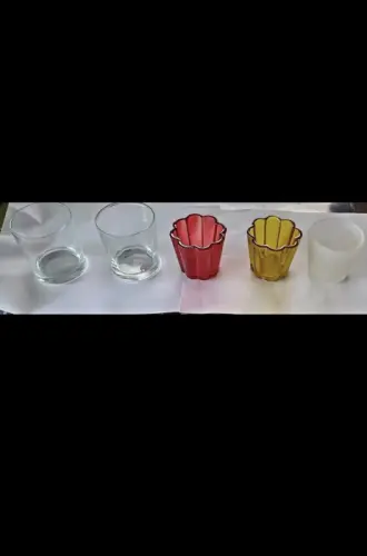 Lot de 5 porte-bougies  Occasion à Moutier