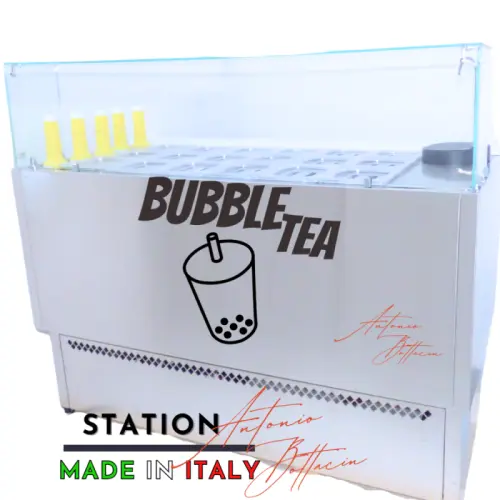 Comptoir réfrigéré pour Bubble Tea 18 plateaux à Salzano (VE)