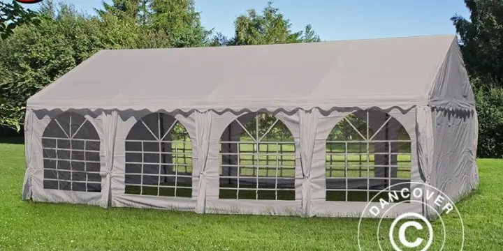 Partyzelt UNICO 4x8m, Sand