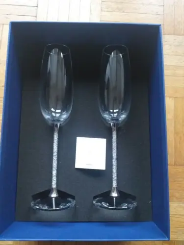 Flûtes Swarovski à Lausanne
