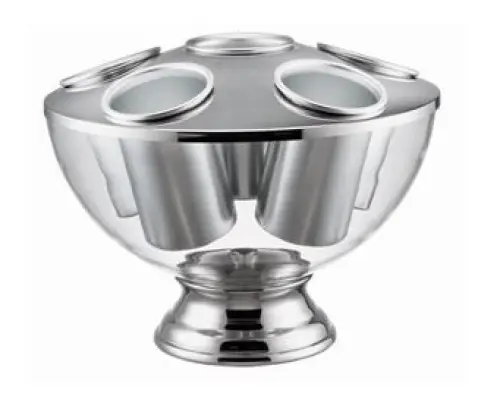 Seau à champagne en acrylique et acier à Salzano (VE)