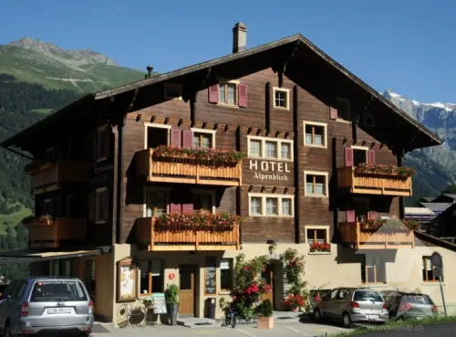 Hôtel Alpenblick dans un emplacement de choix à Ernen