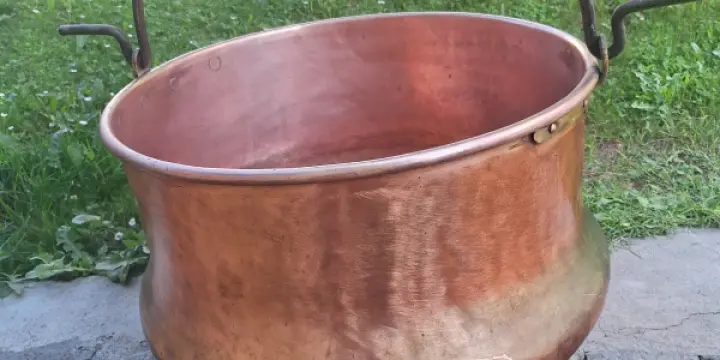 Chaudron Cuivre 120l.