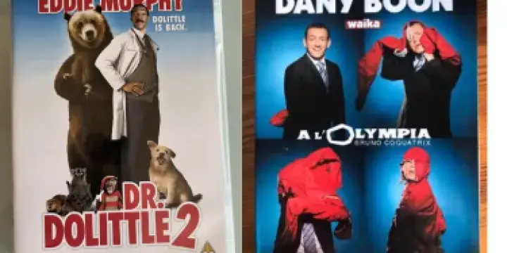 2 DVD comiques