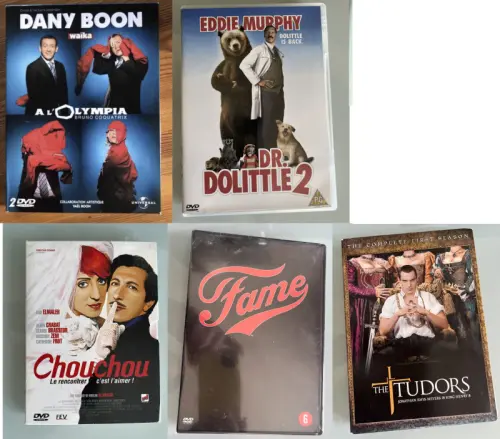 Lot de DVD