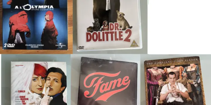 Lot de DVD