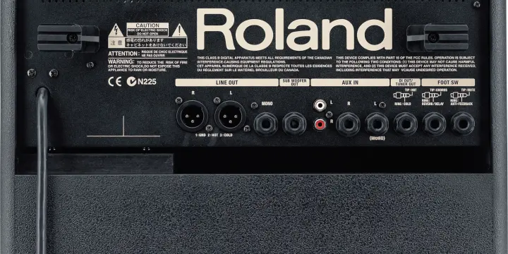 Ampli stéréo acoustique Roland AC30 avec housse de transport