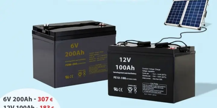 Les batteries solaires de Chine pour le meilleur prix