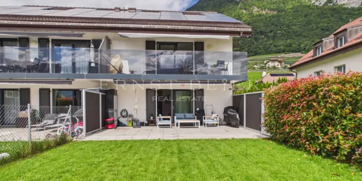 EXCLUSIVITE - Appartement 3.5 pièces, jardin privatif et vue dégagée