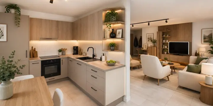 À vendre à Soyhières appartement de 2.5 pièces au rez-de-jardin