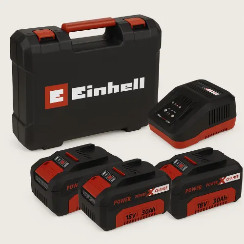 Location kit 3 batteries Power-X-Change + chargeur