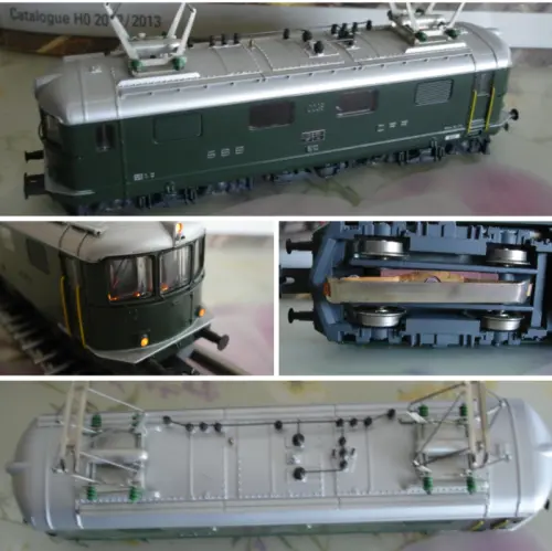 HAG HO 220 CFF Biel Re4/4 I série 2 ref 10035 sans bte à Genève