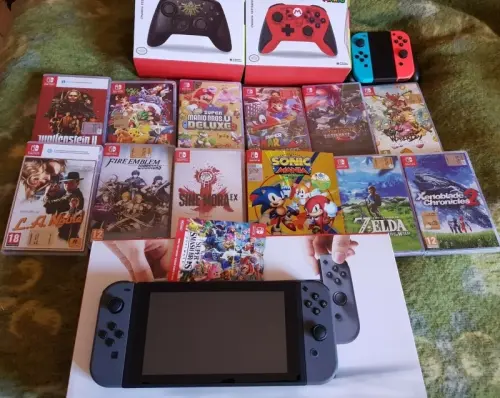 Videospiel "NINTENDO SWITCH CONSOLE 14 GAMES" à bale