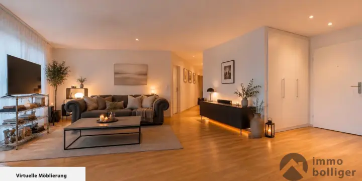 Stadtnahes Unikat - Oktagon mit Balkon und Garten