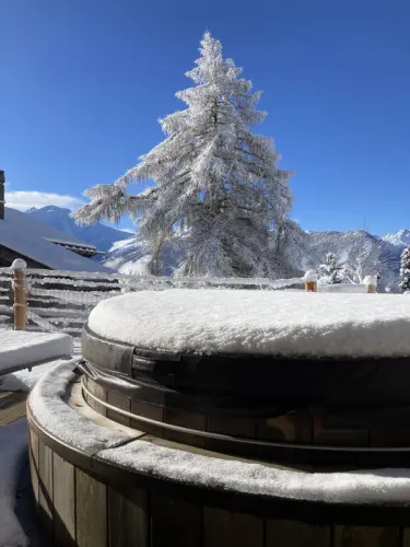 Piscine et spa à Chandolin (Savièse)