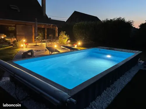 Piscine container by Module³ à Sundhoffen