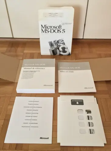 Logiciel Microsoft MS-DOS 5 à Genève