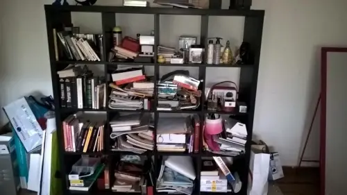 grande etagere noire deja montee à pully