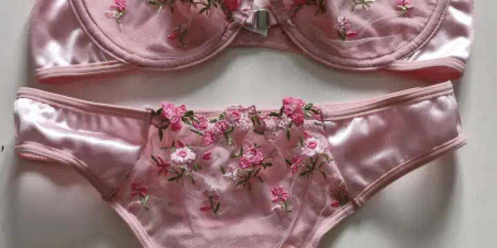 GRATUIT - Sous-vêtements rose pâle