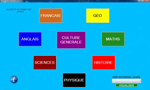 QCM soutien scolaire tout niveau à melun