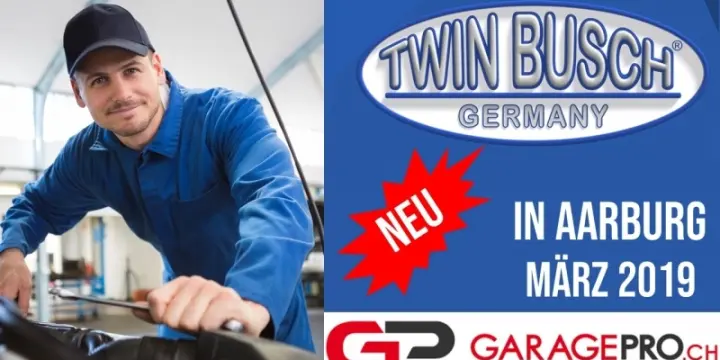 Neu! Twin Busch offizieller Distributor in Aarburg