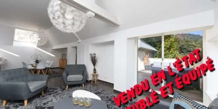 Fr-Vosges-Apt duplex NEUF- 116m2  meublé