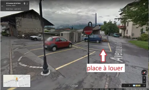 places de parking à louer à Plan-Conthey à Conthey