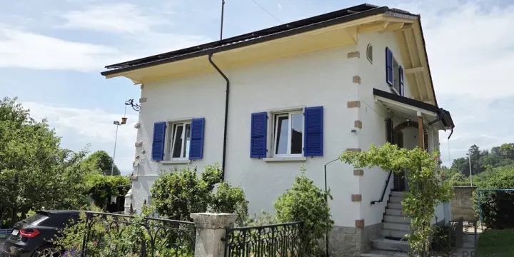 Appartement avec sous-sol privatif et immense jardin