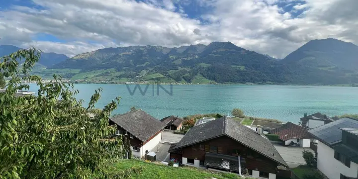 Einzigartiges Holzhaus mit See-Berg-Sicht
