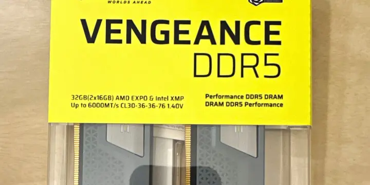 CORSAIR Vengeance DDR5 32GB (2 x 16GB) Up to 6000MHz AMD Intel RAM