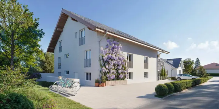 Sommet de luxe, vue sur les Alpes pour cet attique de 3,5 pièces