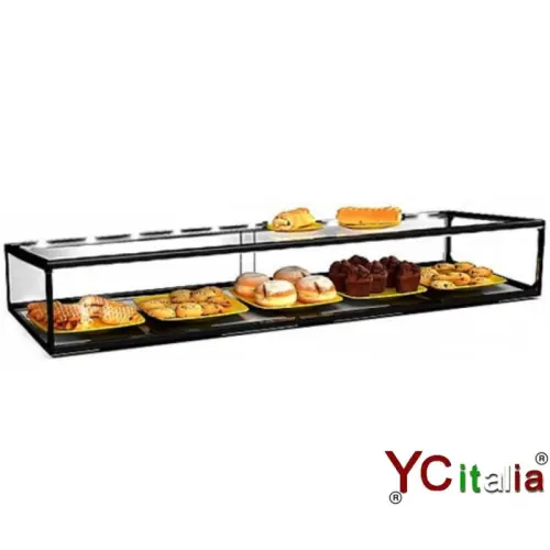 Vitrine neutre à un étage 1200x330x215 mm à Salzano (VE)