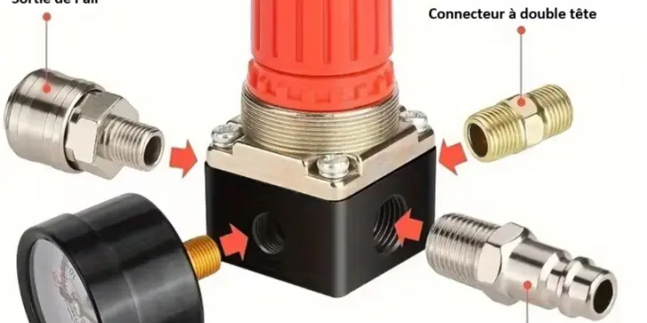 Régulateur de pression pour compresseur à air