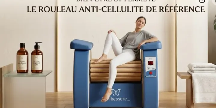 Rouleau anti-cellulite - massage lymphatique