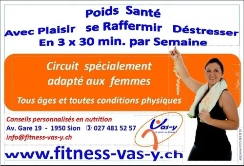 Unique : Abonnement de fitness 12 MOIS à Sion