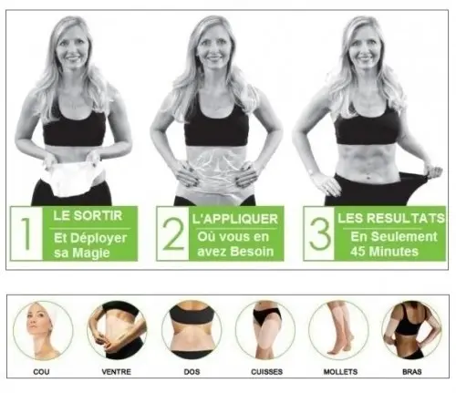 WRAPS Minceur - Affine,Raffermit,Liftant à Rolle