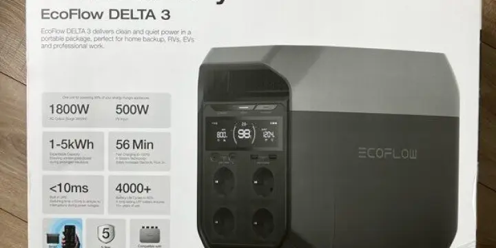 EcoFlow DELTA 3 avec garantie