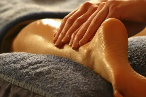 Aujourd'hui, c'est massage. à Lausanne