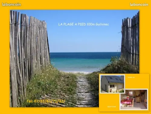 " LA PLAGE A PIED " 100m ~ Guilvinec ~ BRETAGNE 👣 à 29730