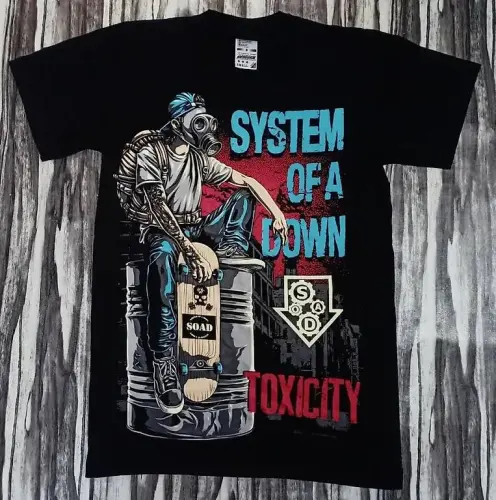 T-shirt System Of A Down TOXICITY NTS à Savigny