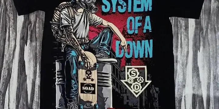 T-shirt System Of A Down TOXICITY NTS