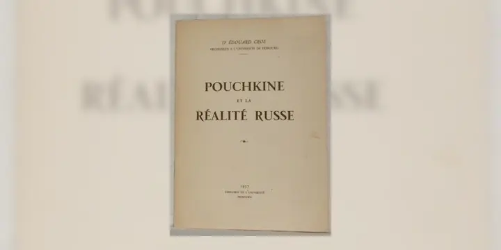 Pouchkine et la réalité russe.