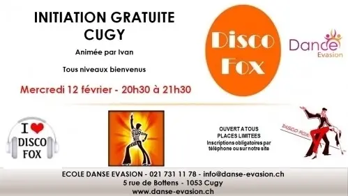 Initiation gratuite Disco Fox à cugy