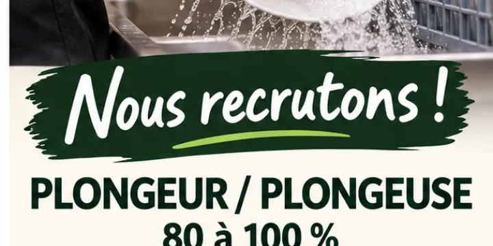 PLONGEUR / PLONGEUSE – 80 À 100 %