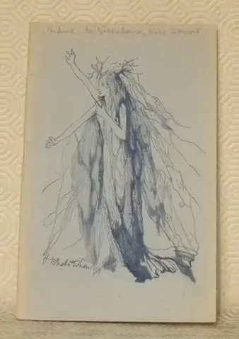 Athénée, théâtre de Louis Jouvet. Ondine, pièce en 3 actes, d'après le conte de Frédéric de La… à Russy