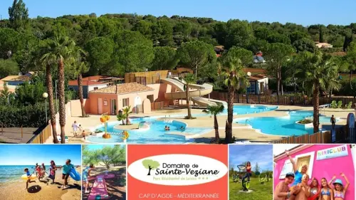 Mobilhome 6 pers ds camping proche Cap d'Agde à bessan