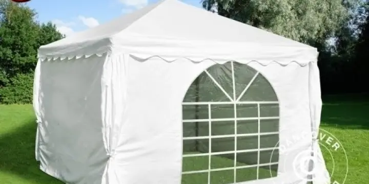 Partyzelt UNICO 3x3m, Weiß